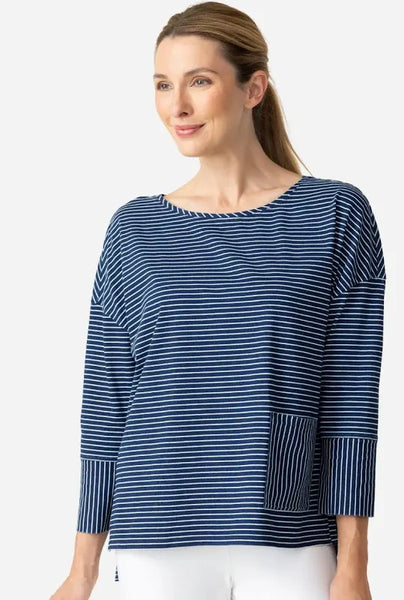 Boxy Cotton Crew