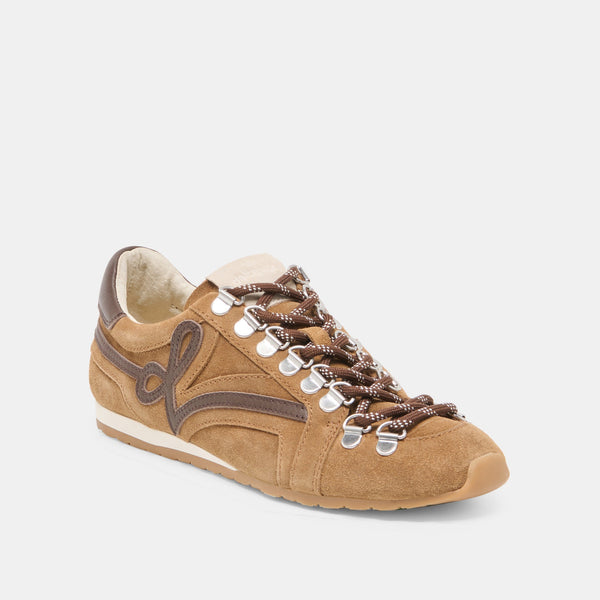 Dolce Vita Deacon Sneaker Light Brown Suede