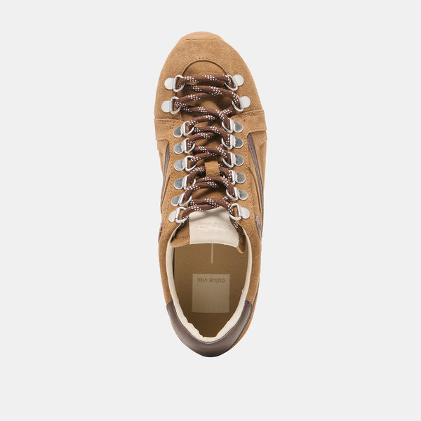 Dolce Vita Deacon Sneaker Light Brown Suede