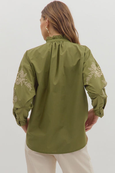 Luna Embroidered Shirt