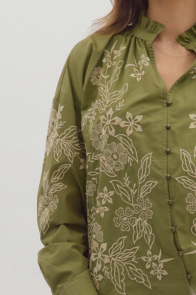 Luna Embroidered Shirt