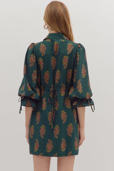 Block Print Dress