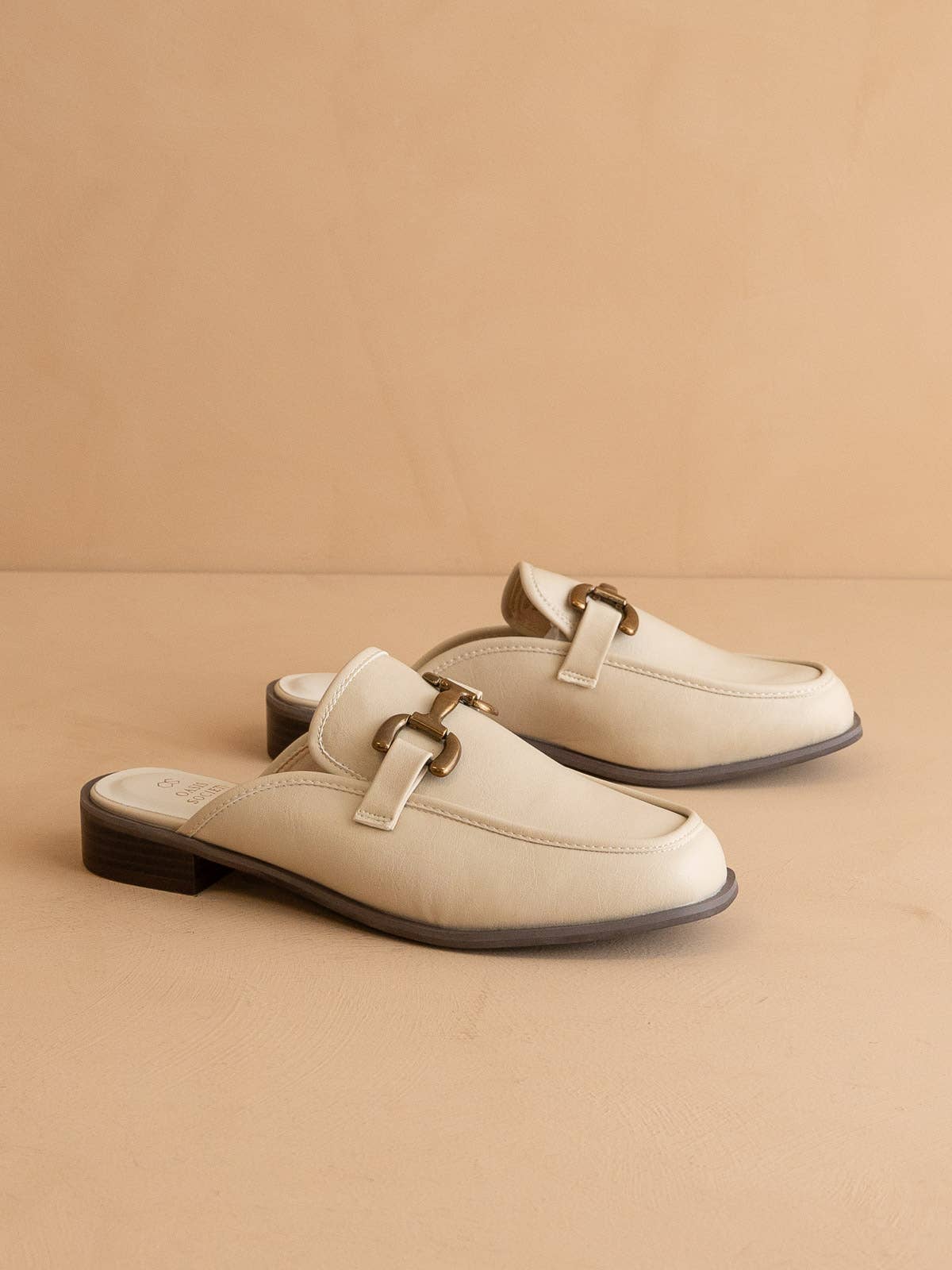 The Blakely Beige | Modern Mule Loafer
