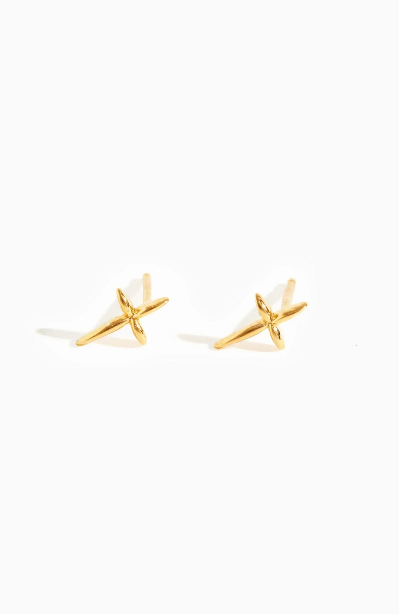 ABLE Droplet Cross Studs