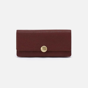 HOBO Hutton Large Wallet in Brown Bear