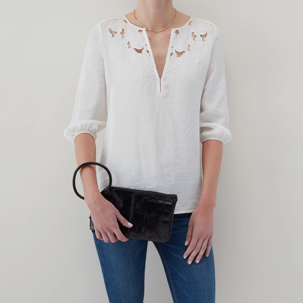 HOBO Sable Wristlet Black