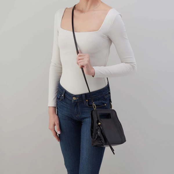 HOBO Ace Crossbody in Black