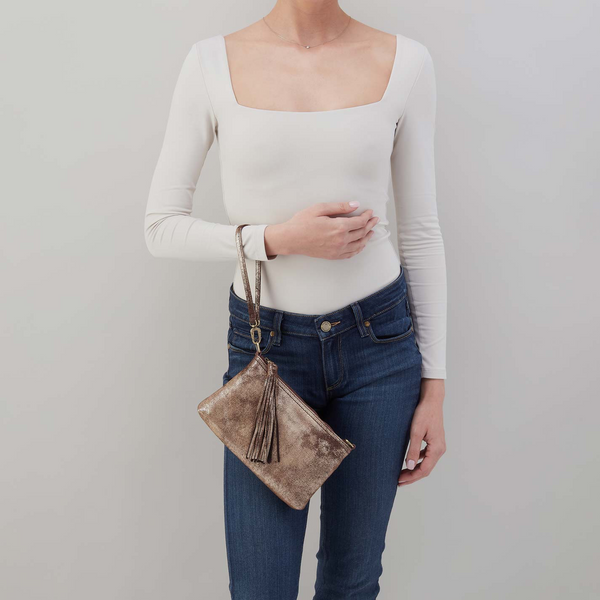HOBO Darcy Crossbody in Cocoa Platinum