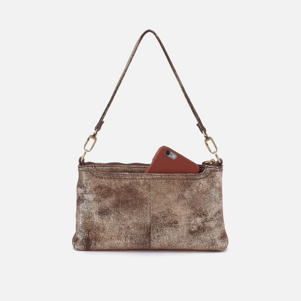 HOBO Darcy Crossbody in Cocoa Platinum