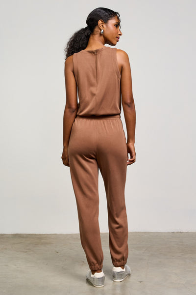 Brown Buttery Soft Jumpsuit