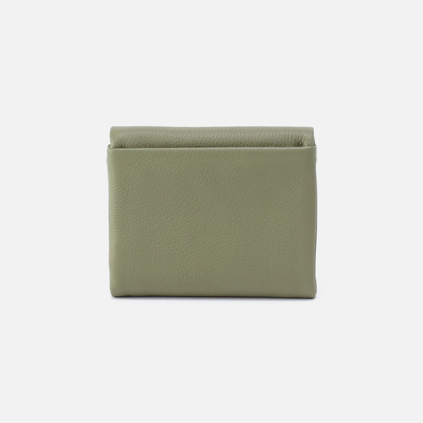 Fern Medium Trifold Wallet in Watercress