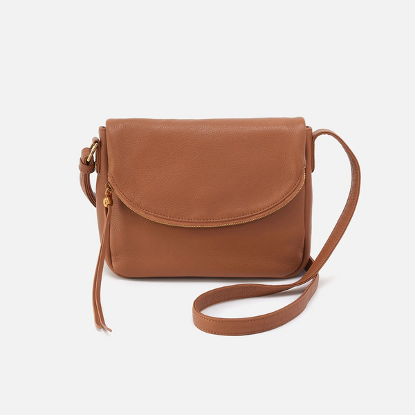 HOBO Fern Messenger Crossbody in Warm Honey