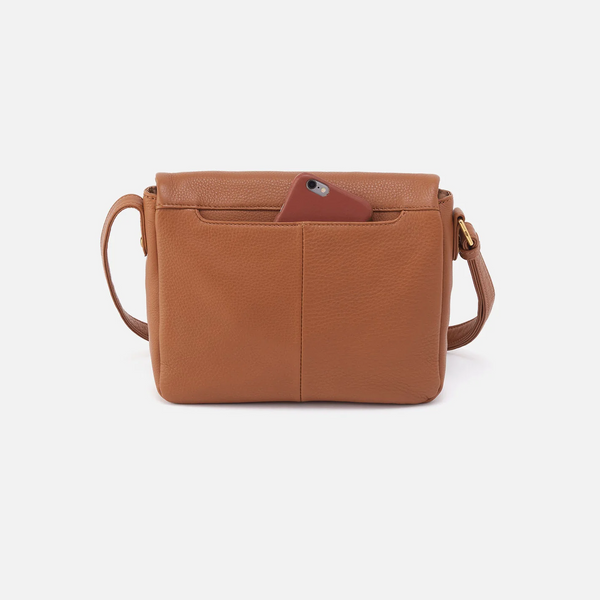 HOBO Fern Messenger Crossbody in Warm Honey