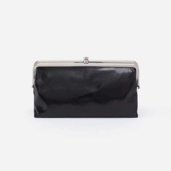 HOBO Lauren Clutch Wallet in Black