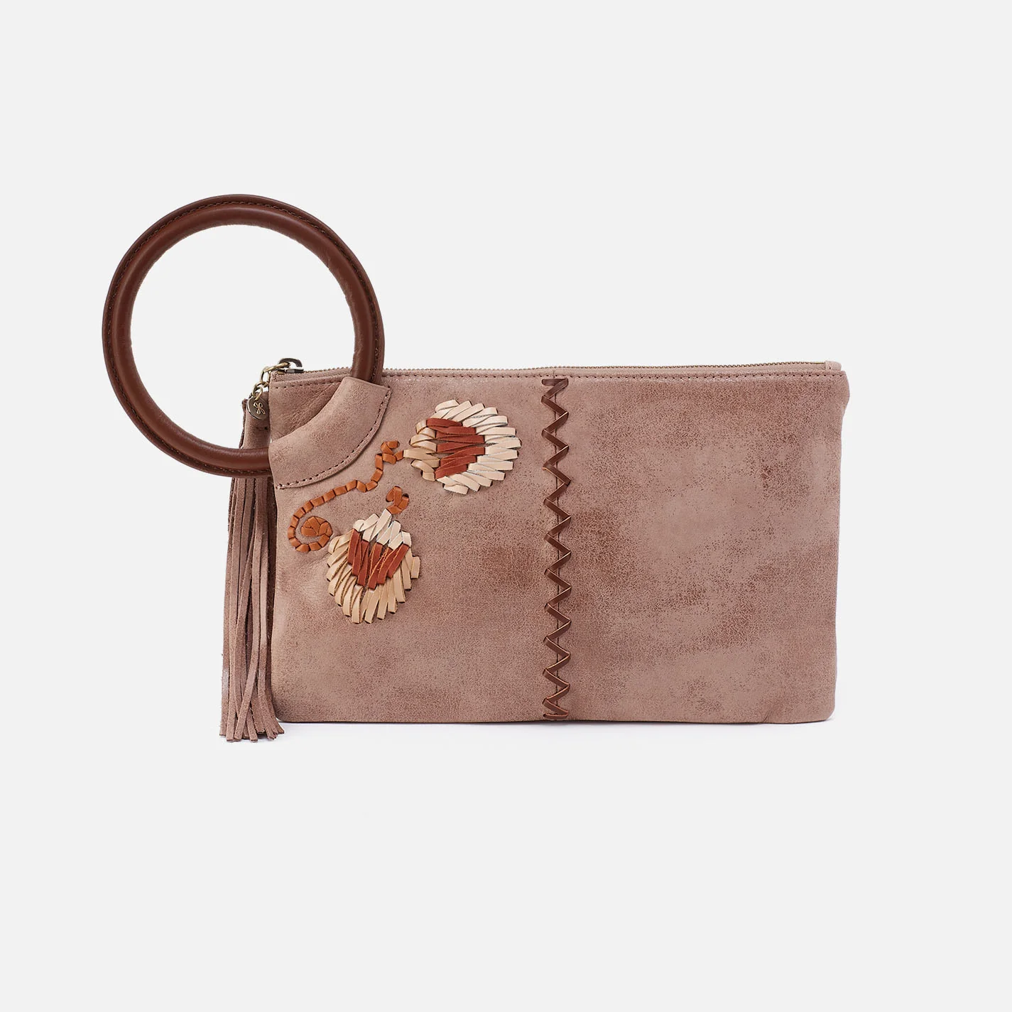 HOBO Sheila Clutch in Hazel