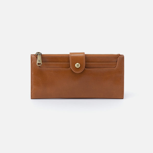 HOBO Dunn Continental Wallet : Truffle