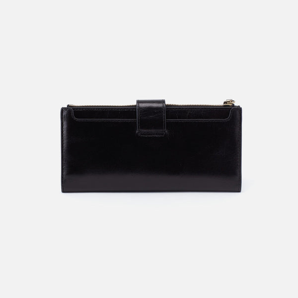 HOBO Dunn Continental Wallet : Black