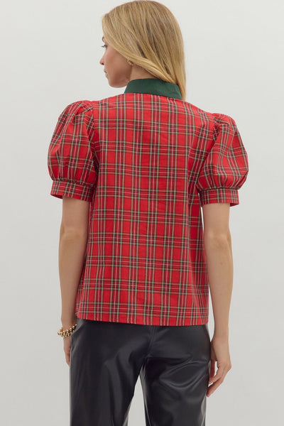 Scottie Tunic Red