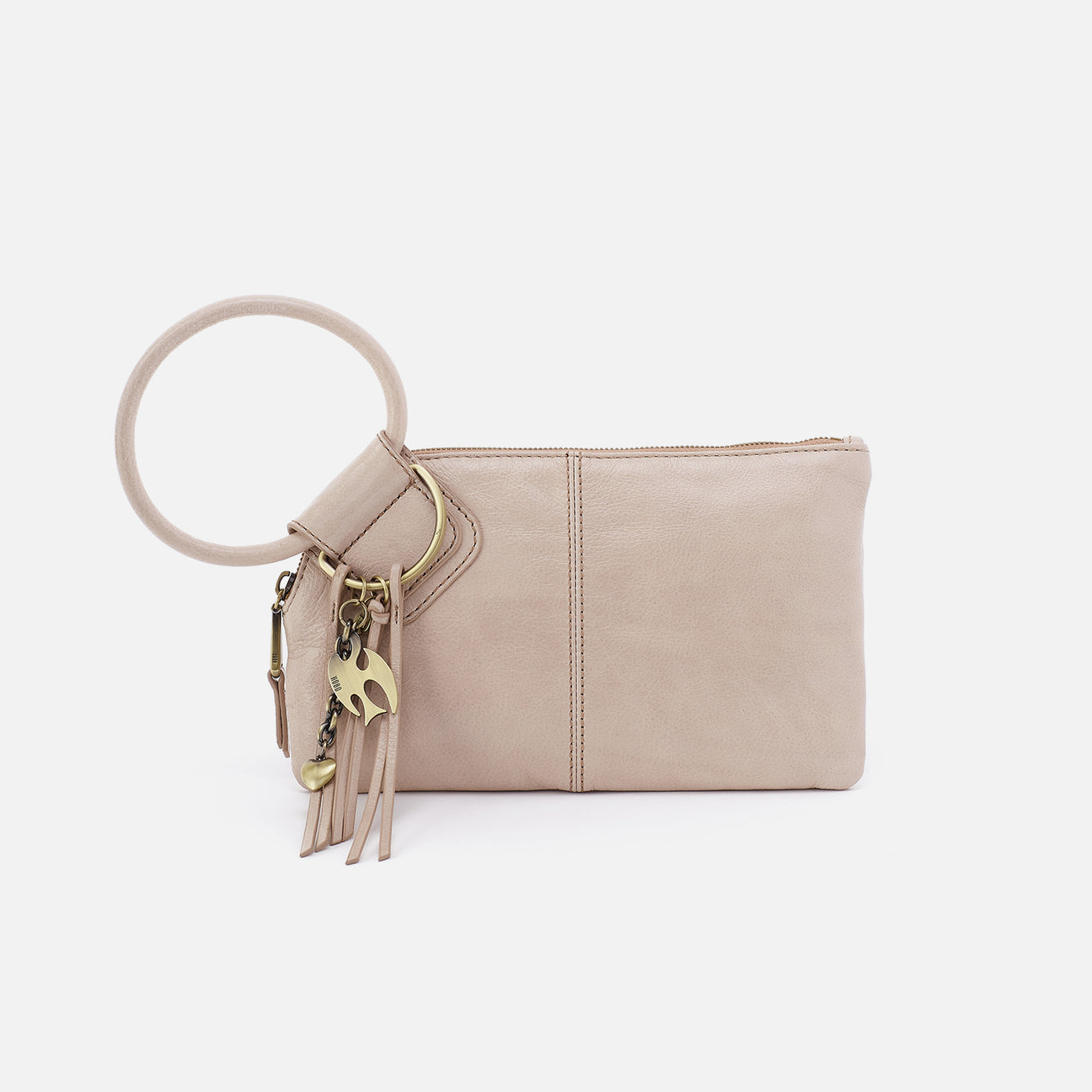 HOBO Sable Wristlet Stone Gloss
