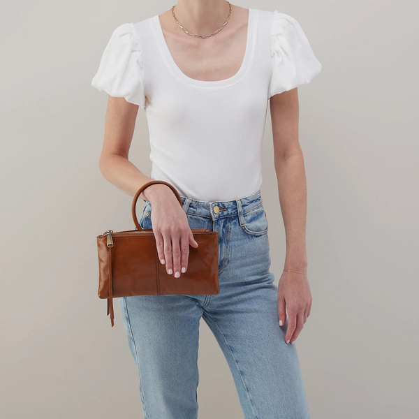 HOBO Sable Crossbody in Truffle