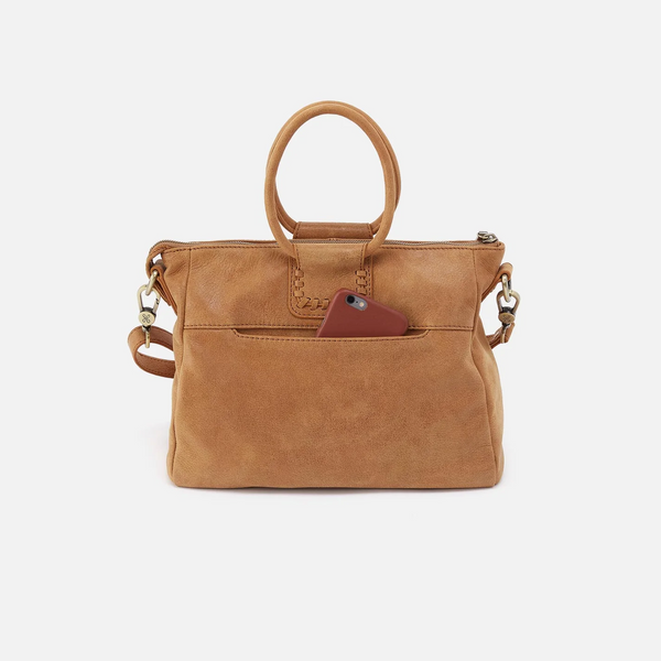HOBO Sheila Medium Satchel in Buffed Whiskey