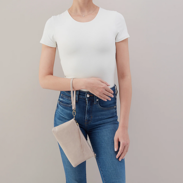 HOBO Darcy Crossbody in Stone Gloss