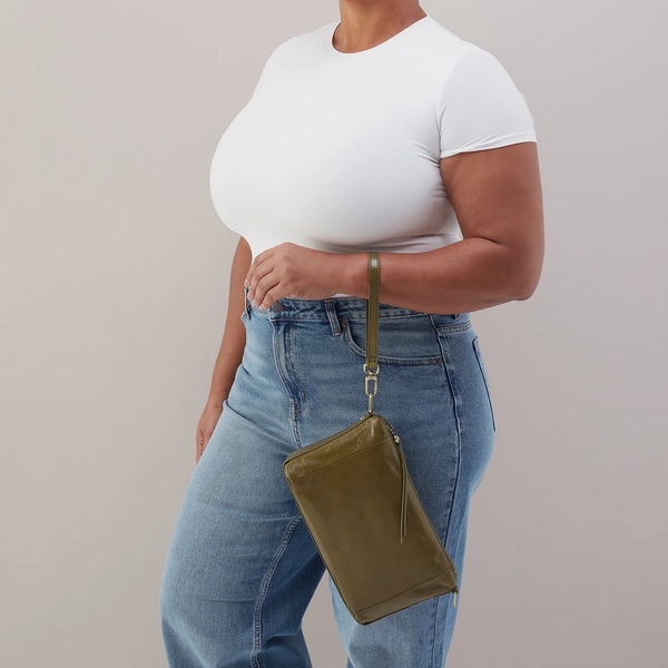 HOBO Darcy Carry-All Crossbody in Olive Veil
