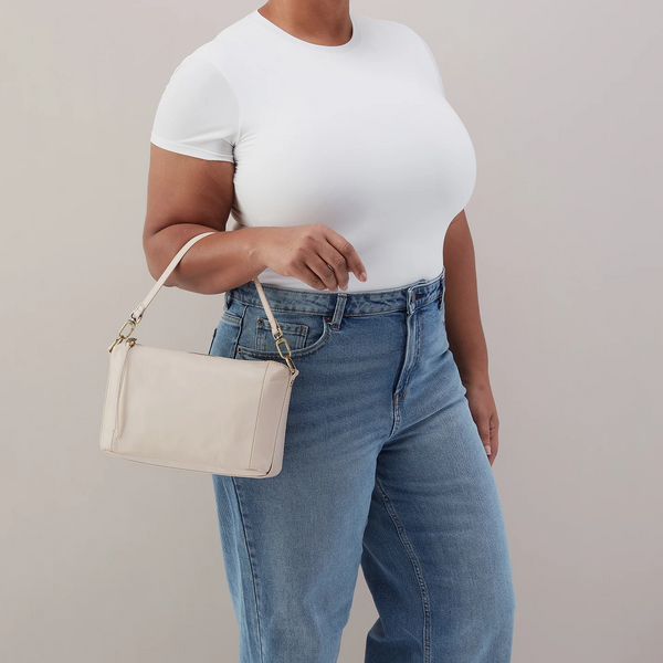 HOBO Darcy Carry-All Crossbody in Pale Flax