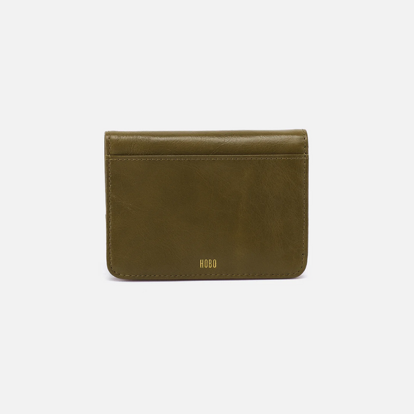 HOBO Jill Bifold Wallet Olive Veil