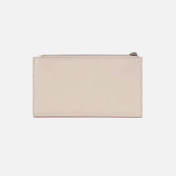 HOBO Jill Large Bifold Wallet in Pale Flax