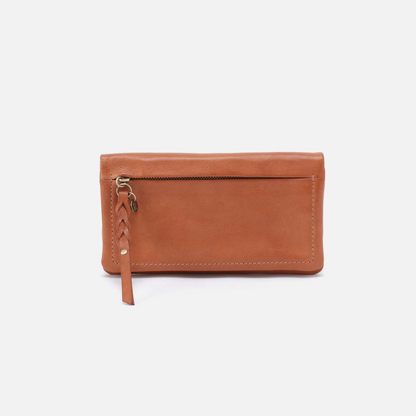 HOBO Lumen Continental Wallet in Harvest Wheat