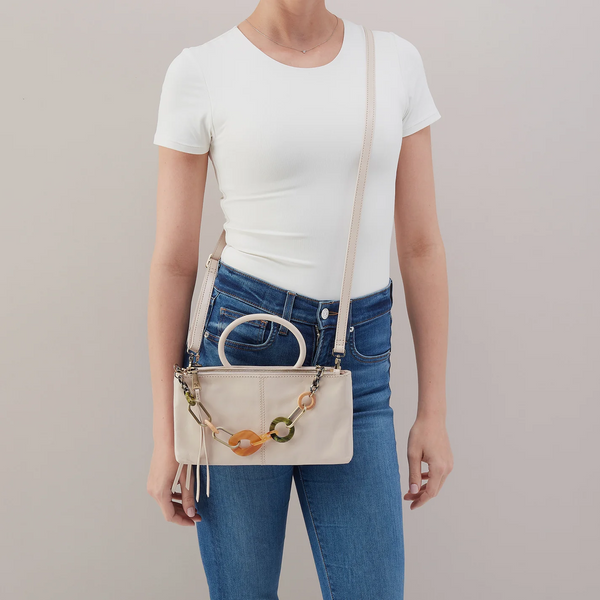 HOBO Sable Crossbody in Pale Flax