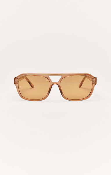 Z Supply After Hour Polarized Sunglasses Tan