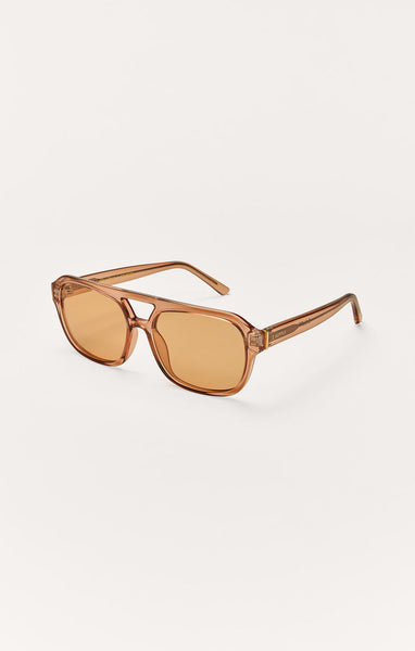 Z Supply After Hour Polarized Sunglasses Tan