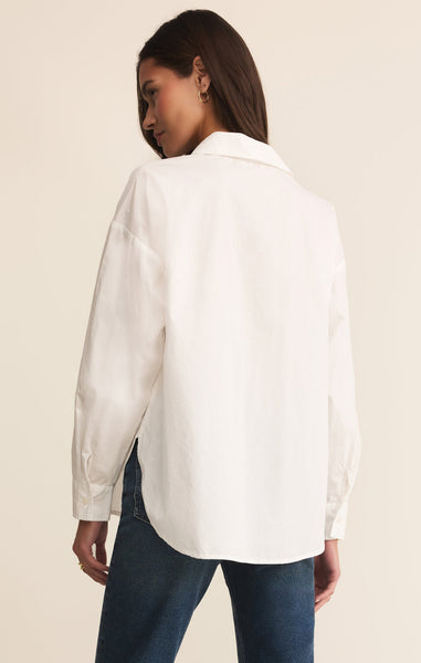 Z Supply Elevated Poplin Shirt