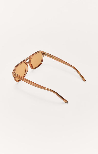 Z Supply After Hour Polarized Sunglasses Tan