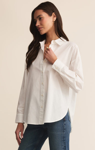 Z Supply Elevated Poplin Shirt