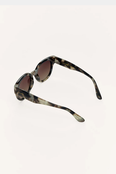 Z Supply Lunch Date Marbled Tortoise Gradient Polarized Sunglasses