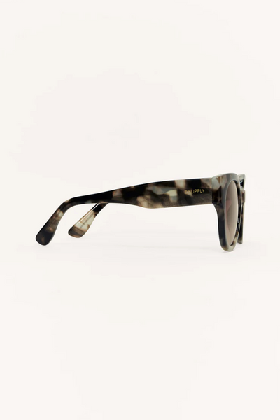 Z Supply Lunch Date Marbled Tortoise Gradient Polarized Sunglasses
