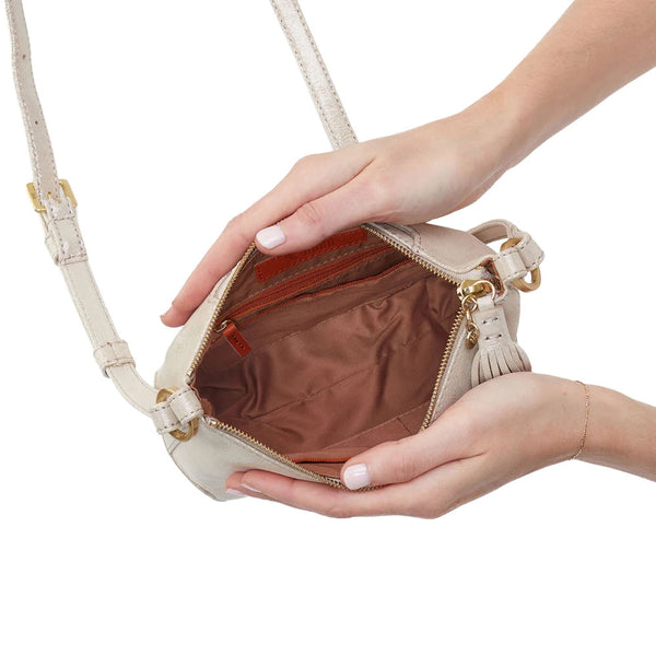 HOBO Lexi Crossbody in Sand Shimmer
