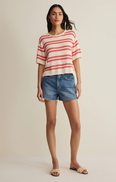 Z Supply Prado Striped Sweater Top