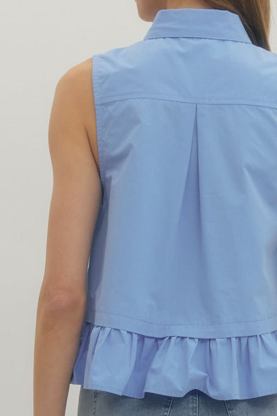 Dennie Chambray Top