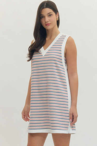 Serena Striped Dress
