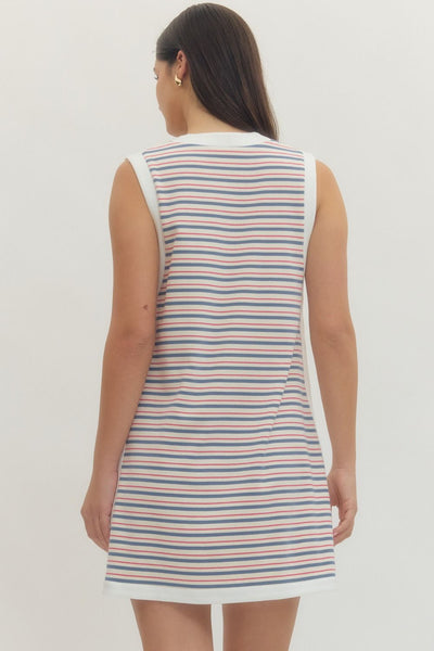 Serena Striped Dress