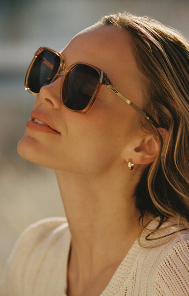 Z Supply Riviera Polarized Sunglasses Natural