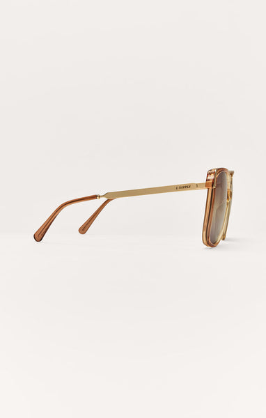 Z Supply Riviera Polarized Sunglasses Natural