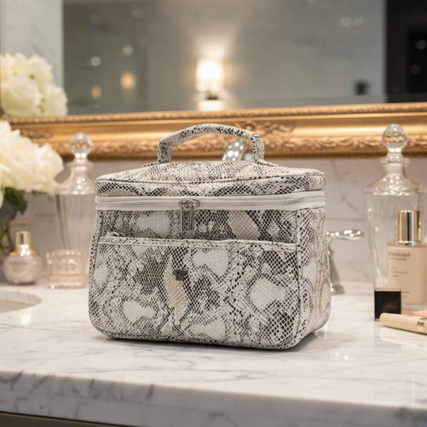 PurseN Classic Train Case - Safari Sands