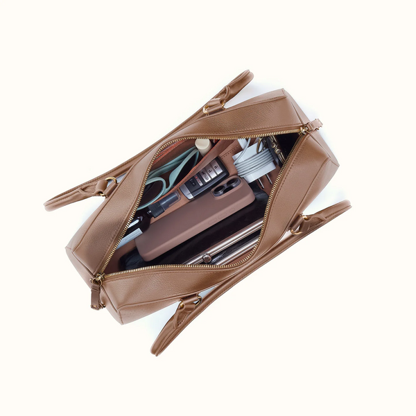 HOBO Sadie Satchel In Pebbled Leather