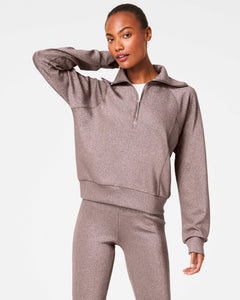 SPANX® AirEssentials
Half Zip in Smoke Silver