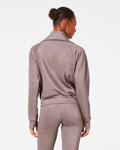 SPANX® AirEssentials
Half Zip in Smoke Silver